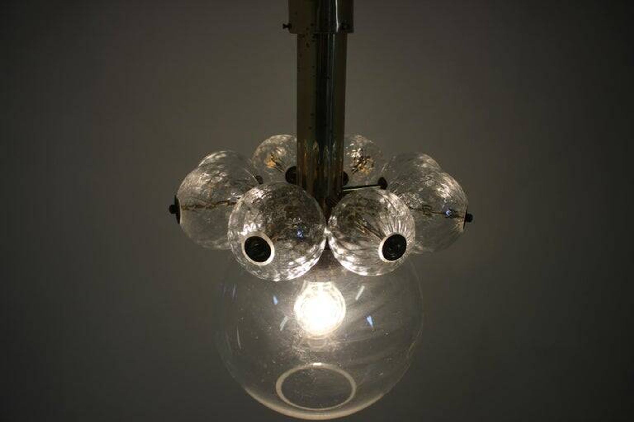 Midcentury Chandelier Kamenicky Senov, 1970s