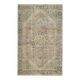 Tapis vintage turc Oushak fait main en laine et coton, années 1970