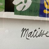 Cadre avec reproduction » les velours «  de matisse