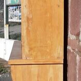 Pine bookcase (251 x 49 x height 288 cm)
