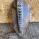 Ancient Fossil Orthoceras Polished Paperweight Vintage #D985