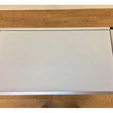 1970 minimalist serving in brushed aluminum reversible tray