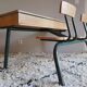Double school desk Stella renovated