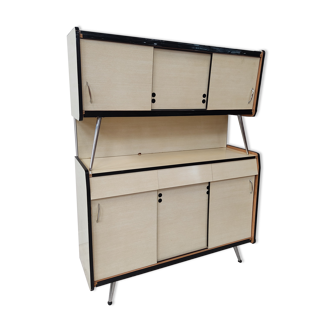Buffet formica vintage sliding doors