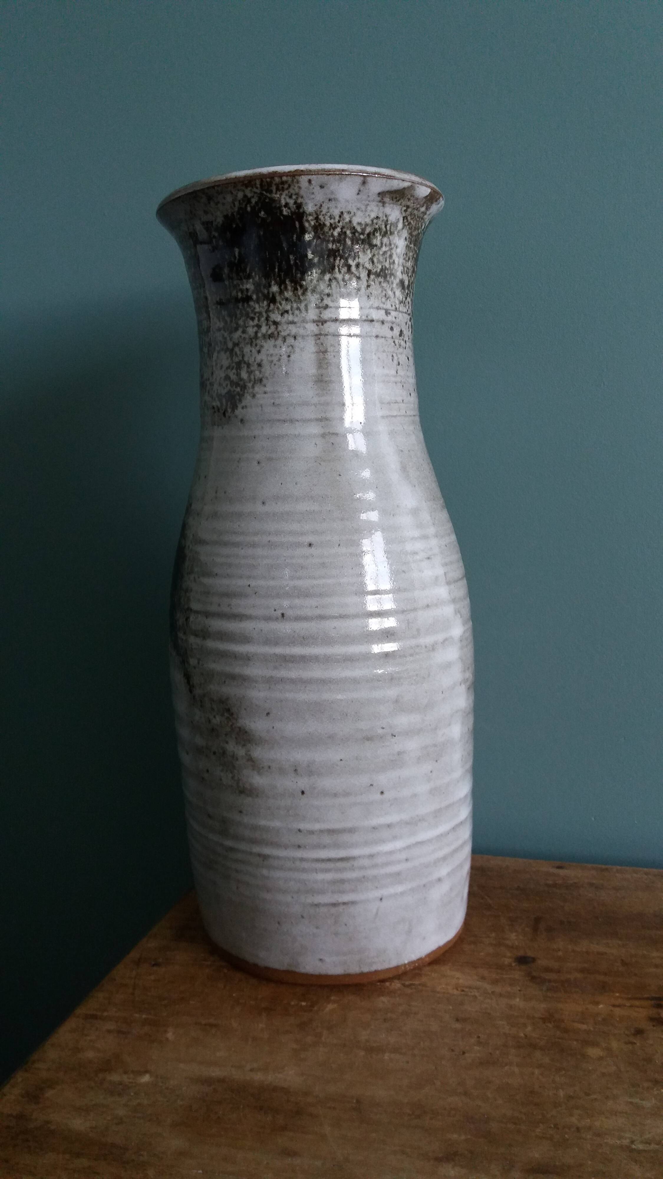 Vase signed Atch, Chantal and Thierry Robert, 1970s