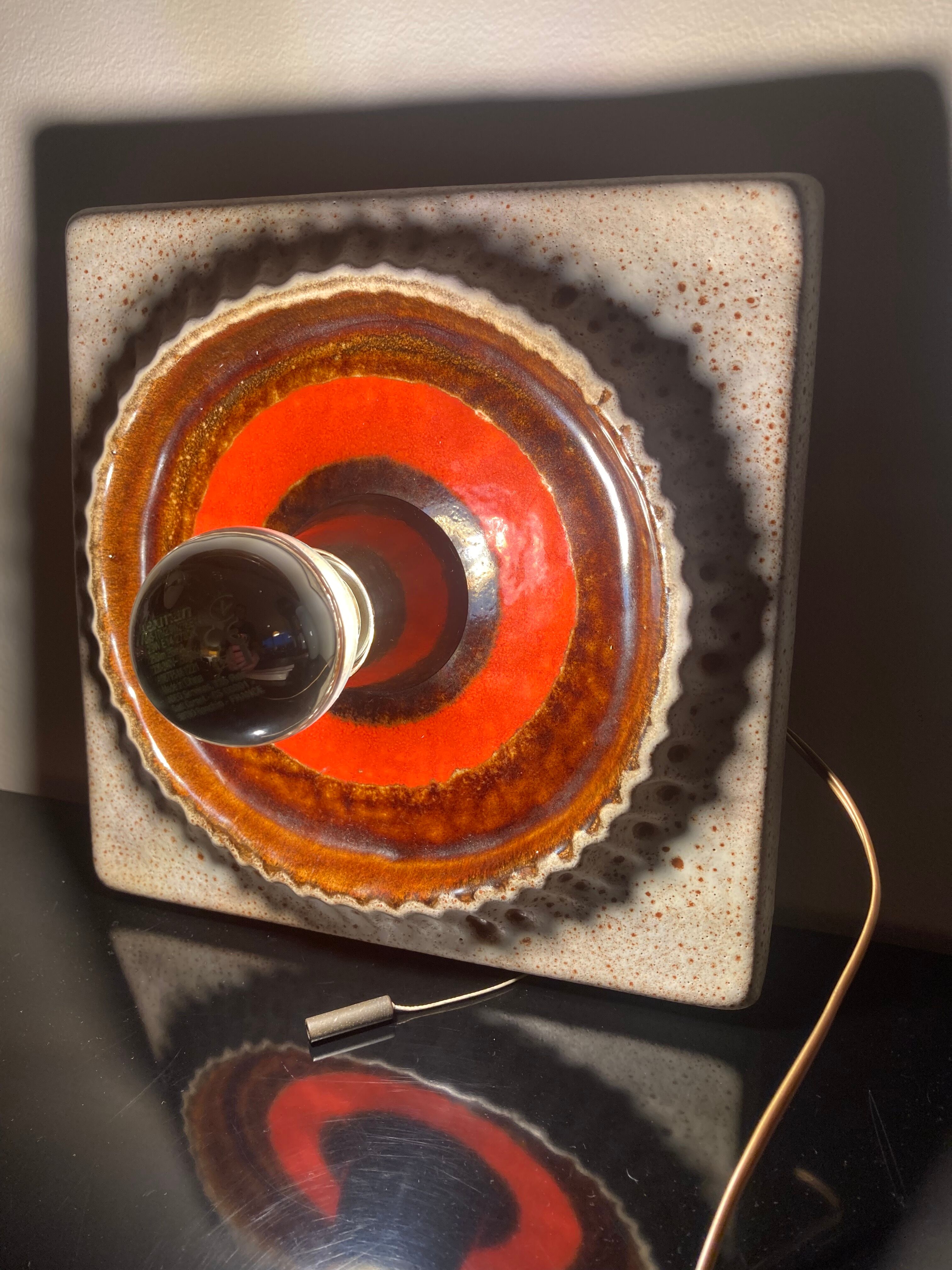 Vintage Fat Lava wall lamps