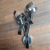 Chrome wall light Laurie Lumière