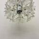 Spectacular Murano glass flower chandelier by Venini for VeArt, Italy 1970s