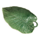 Exotic leaf fruit bowl