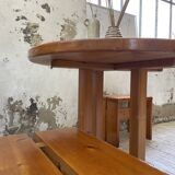 Les Arcs stools and table  1960