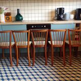 Set of 5 Baumann 53 bistro chairs
