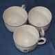 3 vintage cups of Salins earthenware