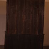 18th century oak linen press