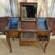 Powdered marquetry, French work from the Louis XV Transition period.