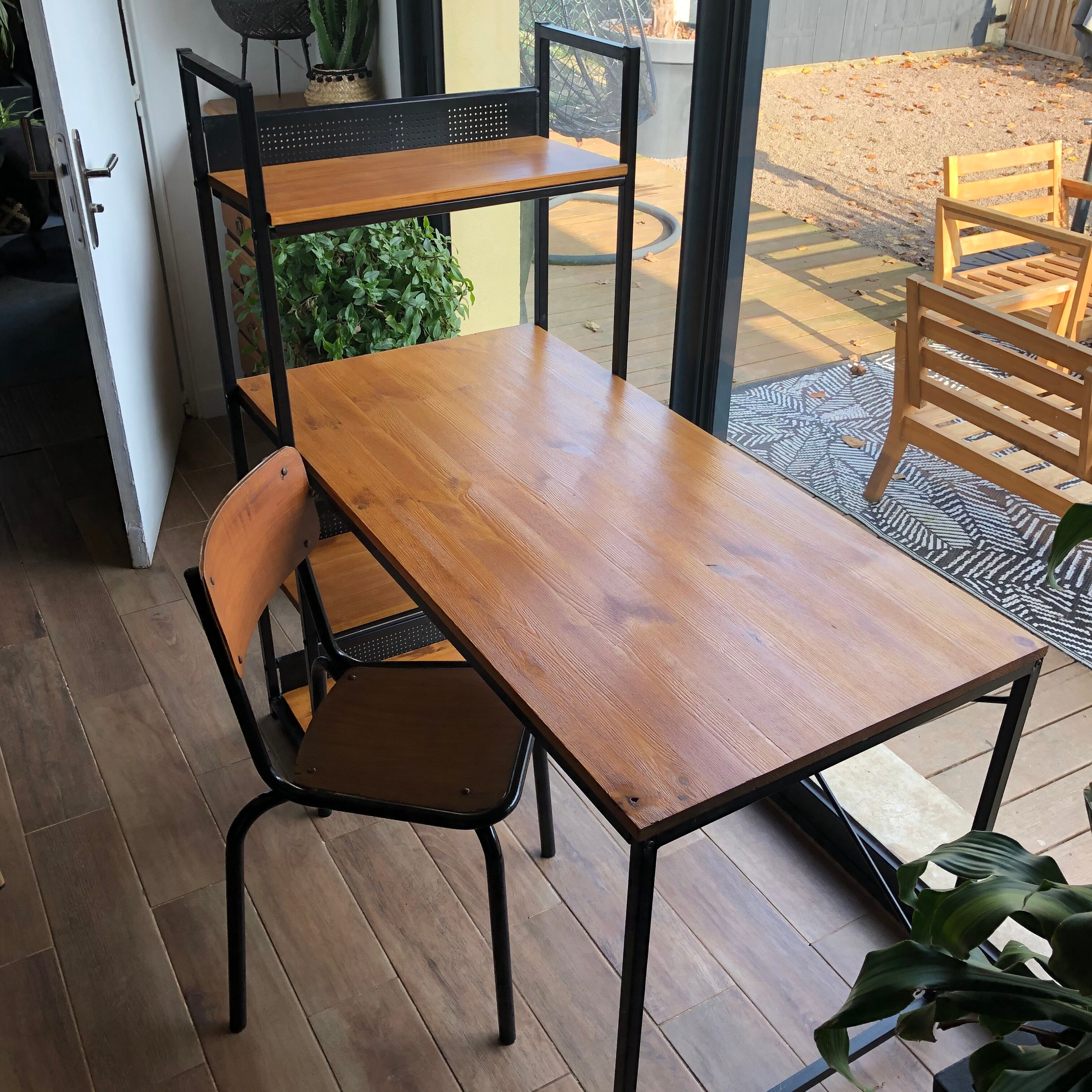 Industrial office and chair