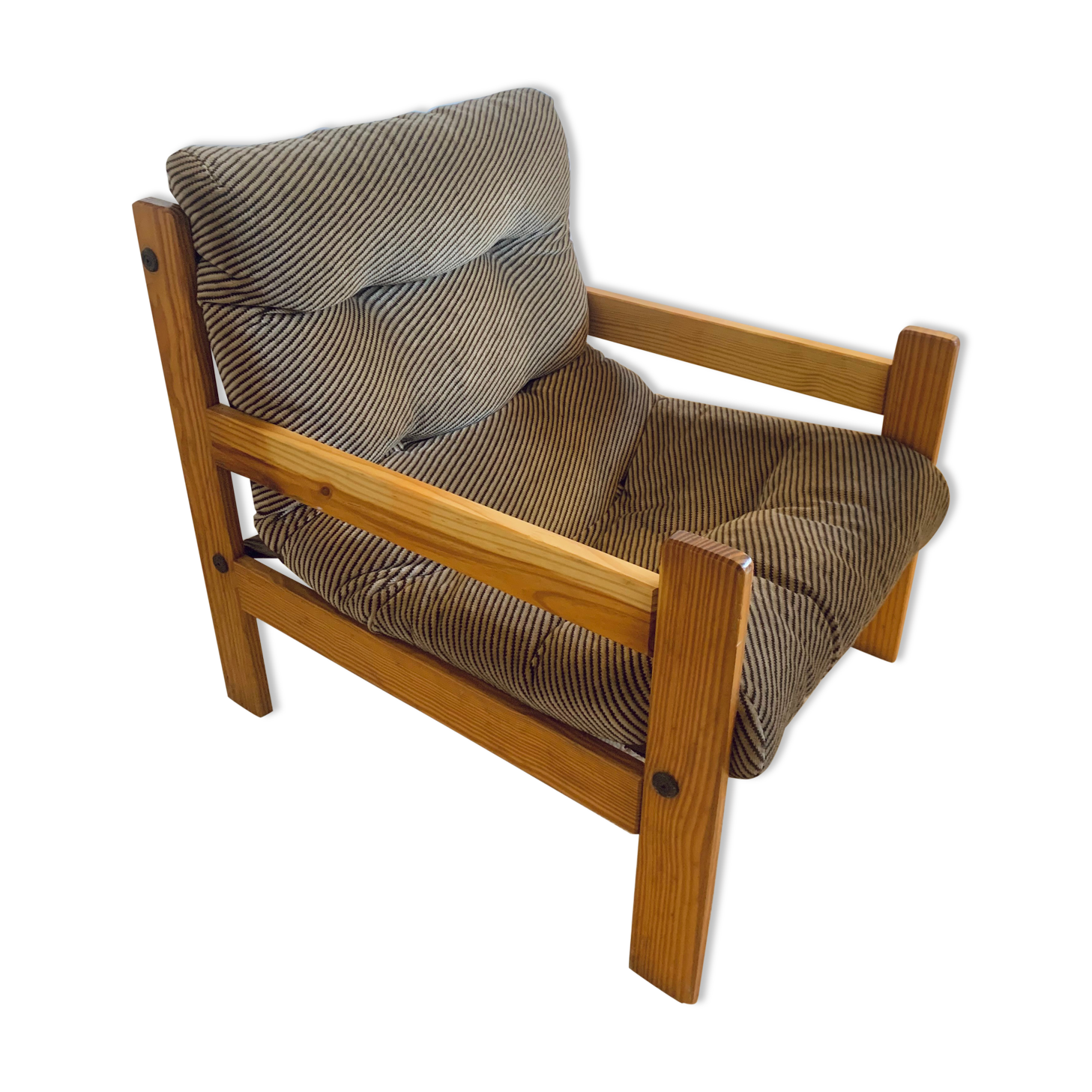 70-year-old Scandinavian velvet and solid pine