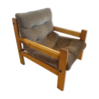 70-year-old Scandinavian velvet and solid pine