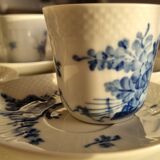 Coffee cups and saucers porcelain Royal Copenhagen