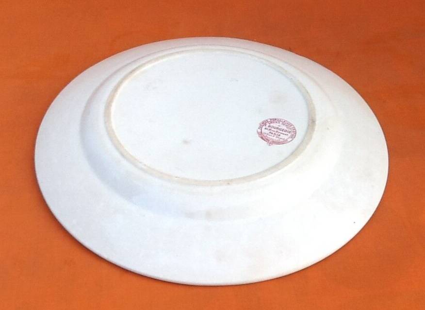 Plat de service (grand modèle  Faïences Porcelaines Cristaux Grand Dépôt Emile Bourgeois