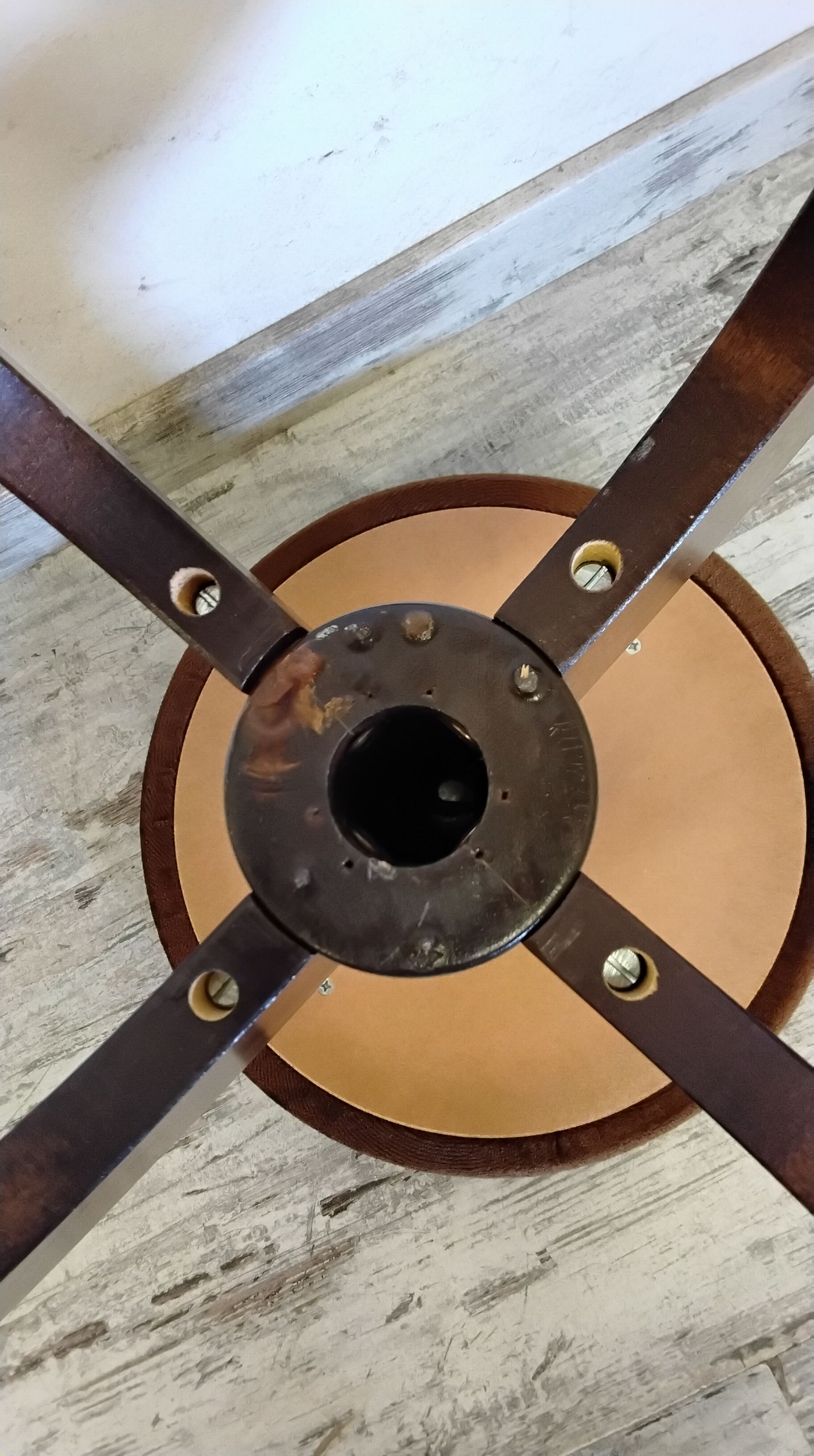 Antique piano stool