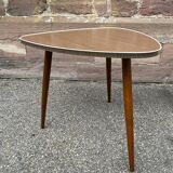 vintage Scandinavian coffee table midcentury 60s formica