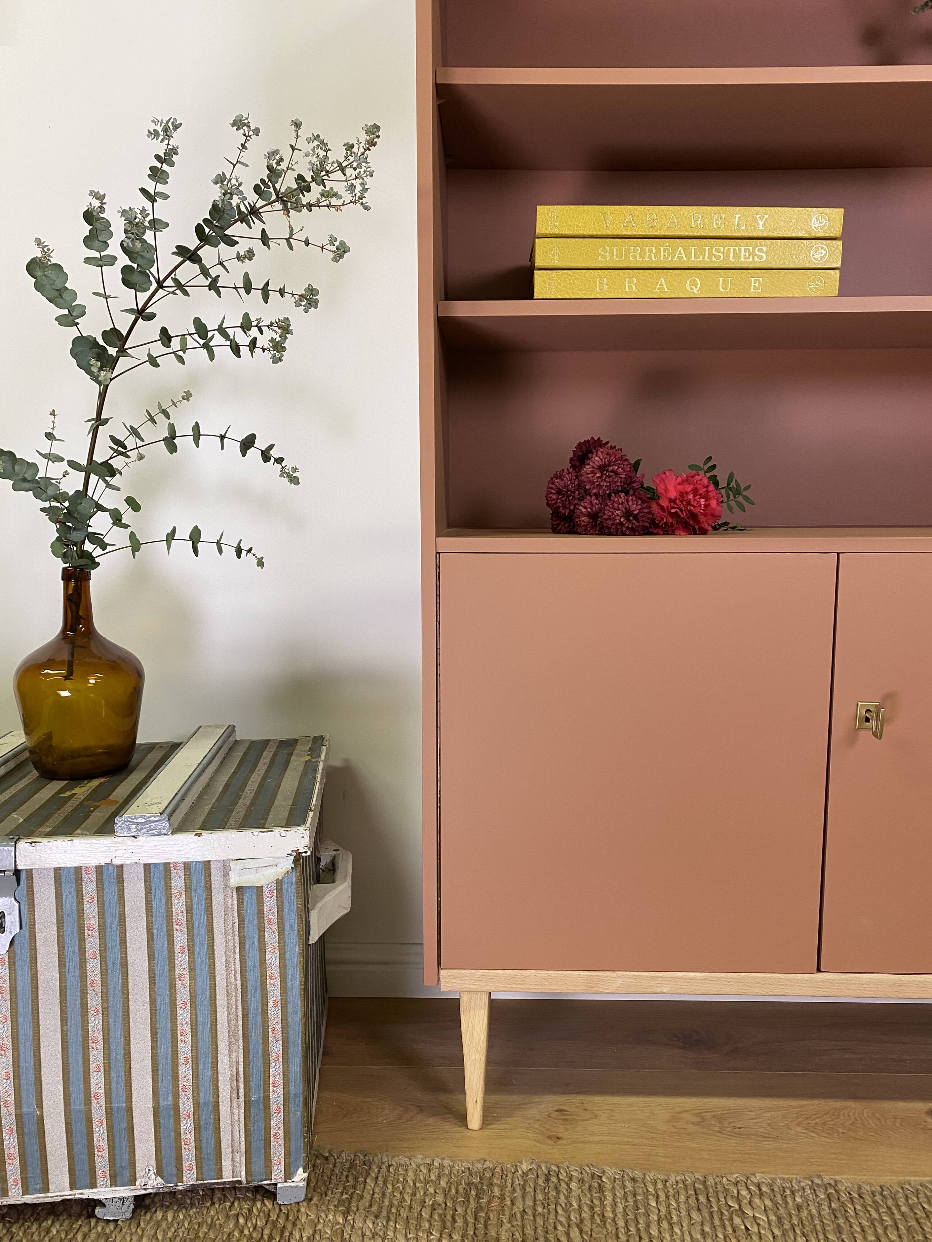 Bibliothèque vintage