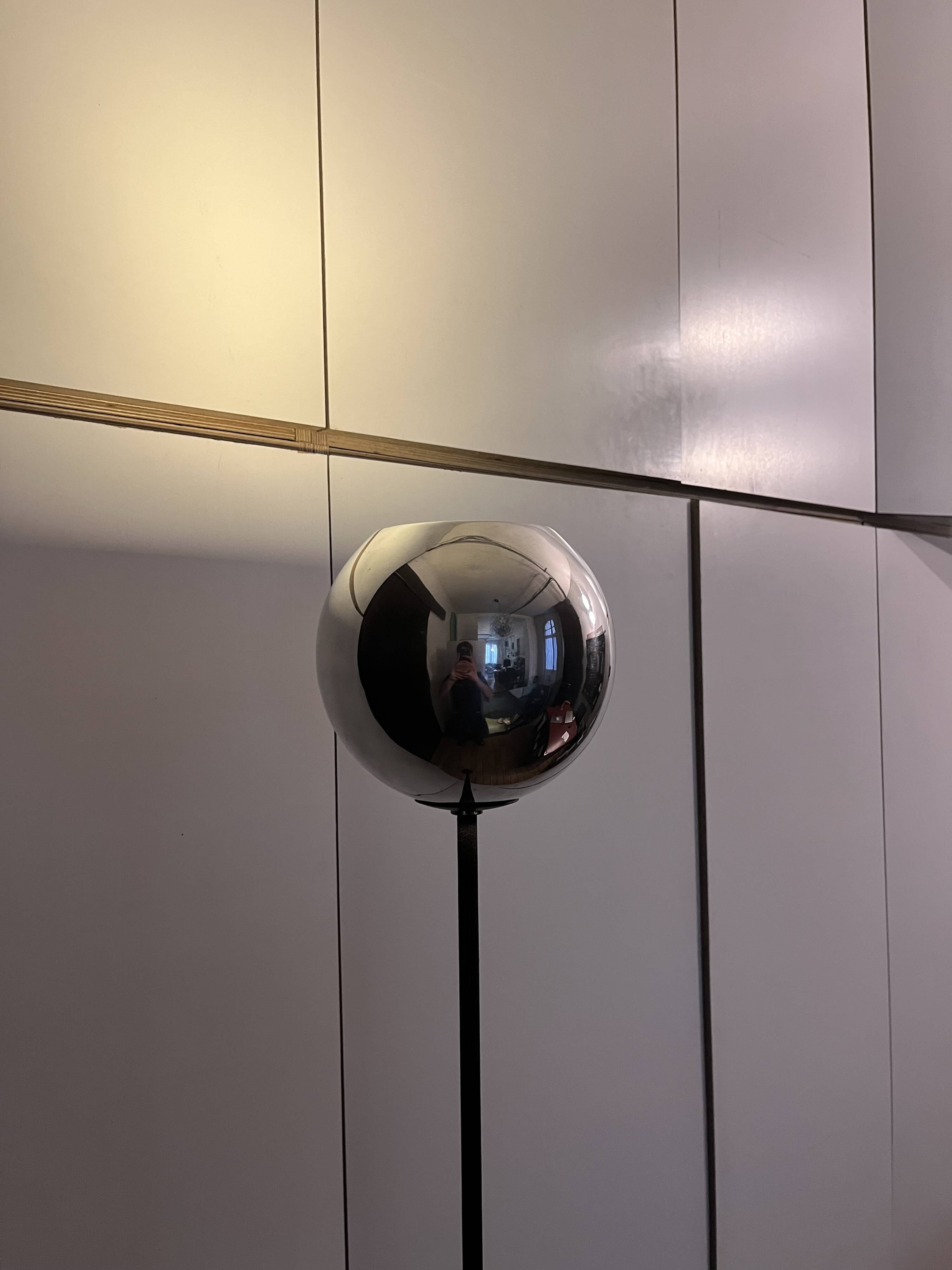 Floor lamp 1081 design Gino Sarfatti Arteluce edition vintage 50s-60s