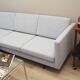 Grey corner sofa, Danish design, 1990s, production: Denmark