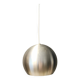 Lampe à suspension danoise originale en métal argenté, modèle "Ball" conçue par Benny Frandsen 1980