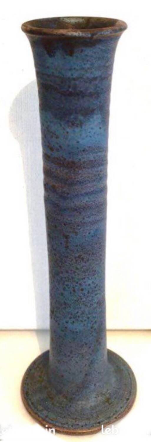Artisanal Blue Vase