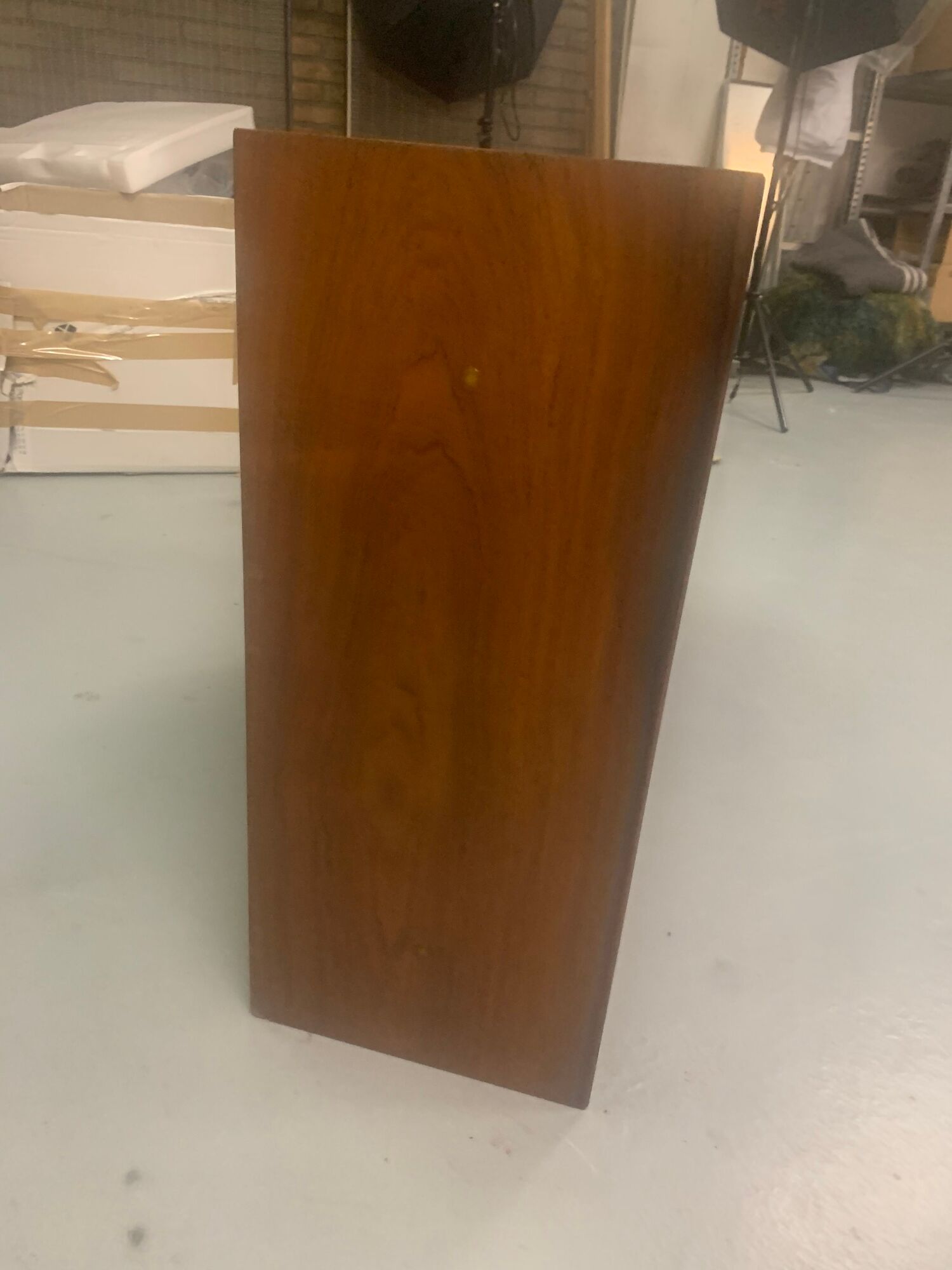 Rosewood bookcase with metal black legs, made in Denmark, 1960s