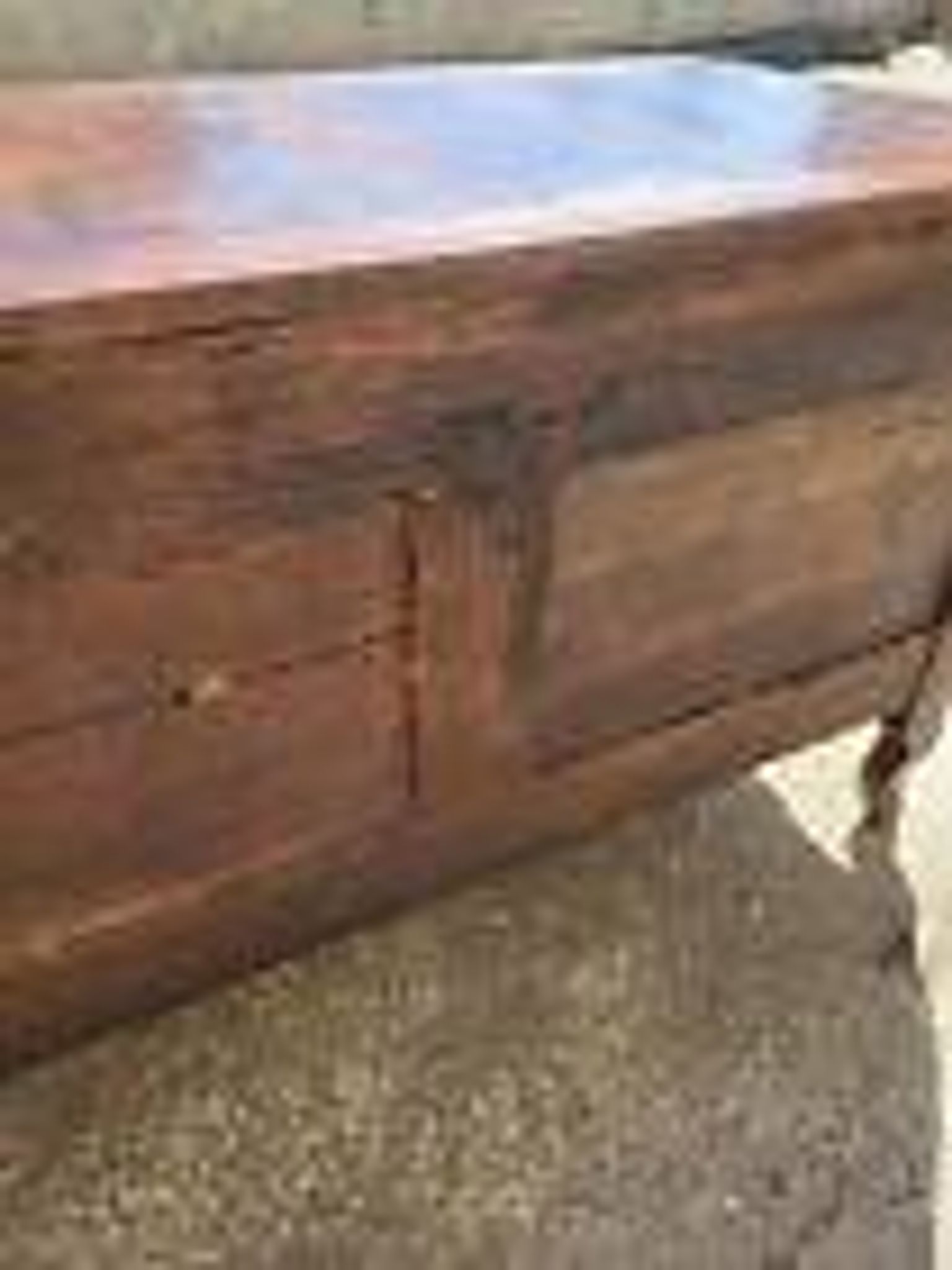 Louis xv tombeau chest of drawers in walnut 2 drawers from the 18th century