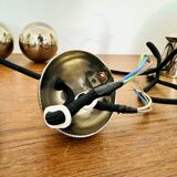 Suspension double Posa40 nickelée par Florian Schulz