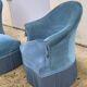 Pair of armchairs toad and rest feet 1970