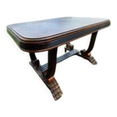 Table style art déco 12 convives avec rallonges