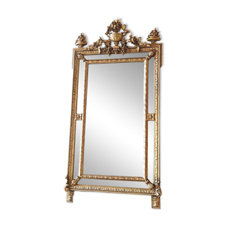 Glazing bead mirror