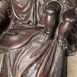 Virgin and Child - Wooden sculpture - 33 cm - France - 18th century