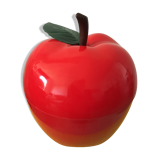 Red apple ice bucket vintage