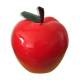 Red apple ice bucket vintage