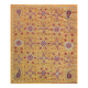 Uzbek hand-embroidered Suzani vintage 258x305 cm