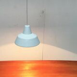 Modern Danish enamel pendant lamp from the mid-century by Louis Poulsen, 1960s.