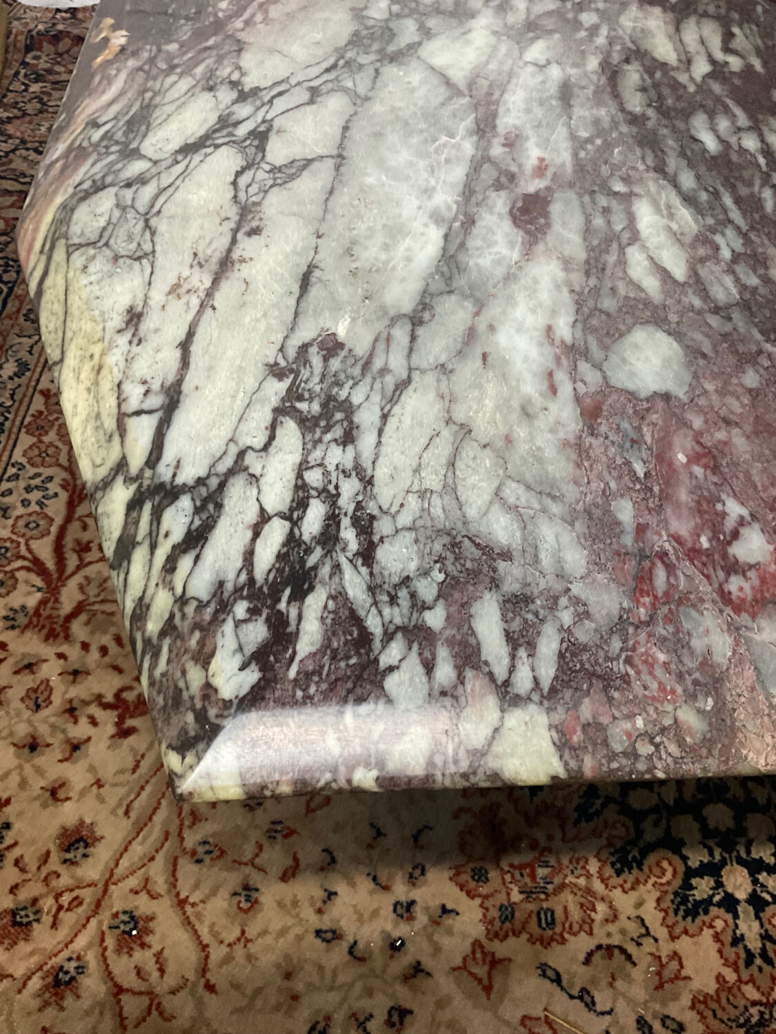 Vintage marble coffee table