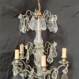 Old chandelier pampilles