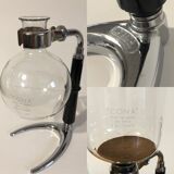 Cona coffee maker with vintage depression