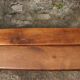 Paire de bancs de ferme en merisier 183 cm.
