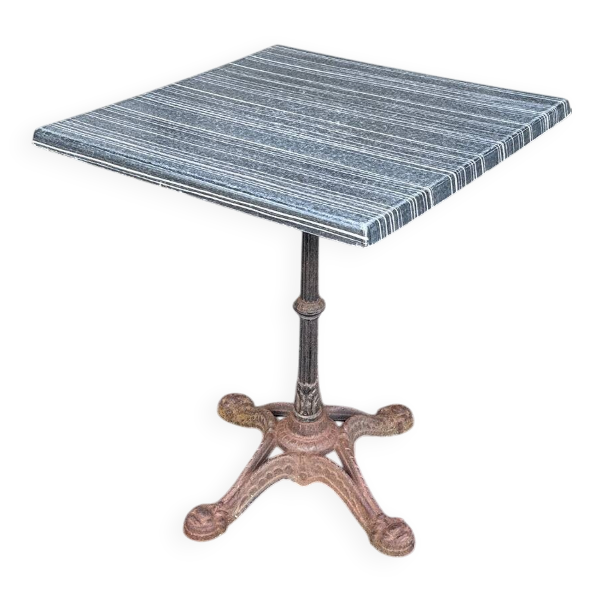 Bistro table – Vintage – Furniture – Cast iron base