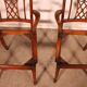 pair of mahogany armchairs in Hepplewhite style