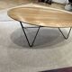 “ORB” Ethnicraft solid oak and steel