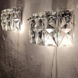 Par de apliques de pared "Kinkeldey". Alemania, 1970s.