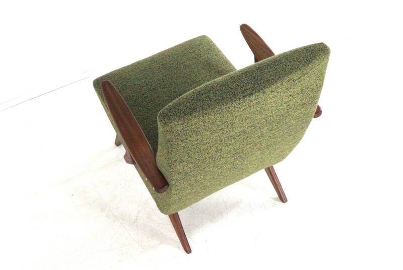 Armchair 'Beverwijk' - fully restored - new upholstery - mid century modern